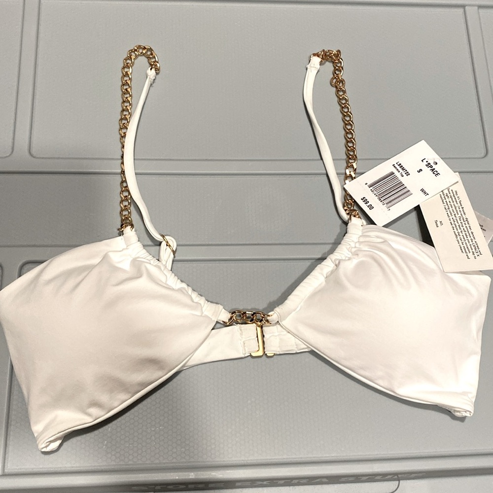 NWT L*Space x Tessa Brooks bikini top